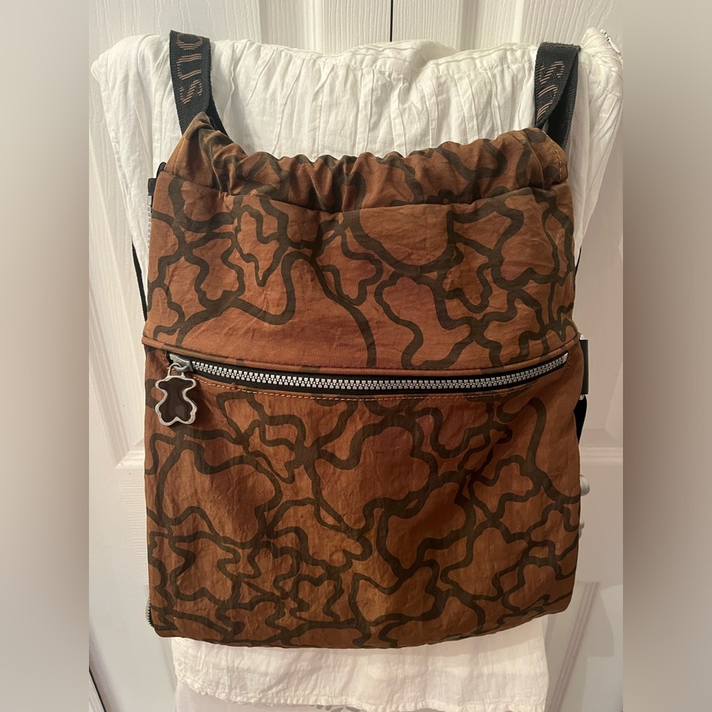 Tous Kaos Nylon Expandable Backpack EUC